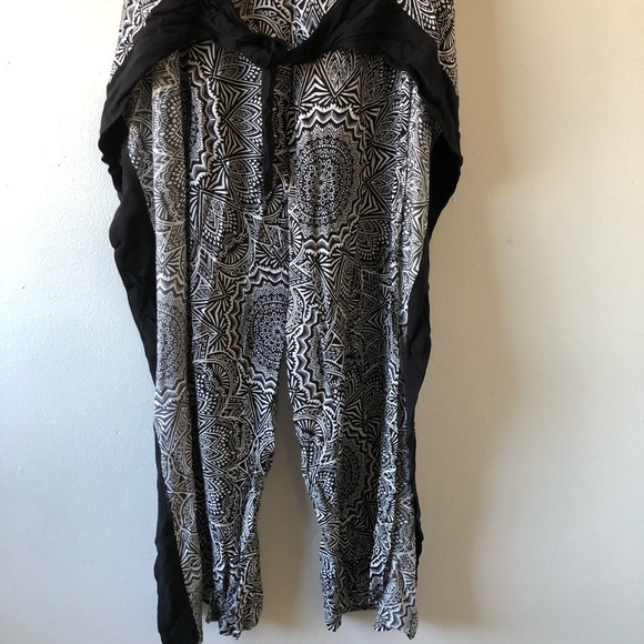 La Blanca Tie Front Side Slit Pant Swim Cover-up - Picture 5 of 10